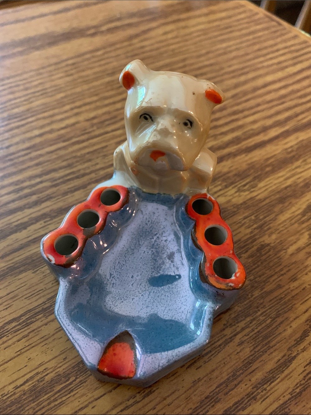 Vintage Ceramic figural ashtray